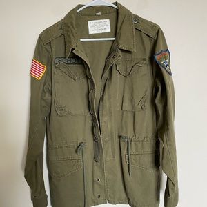 Schott Bros green M-51 coat.